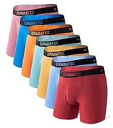 Separatec Men's Underwear Breathable Rayon Made
