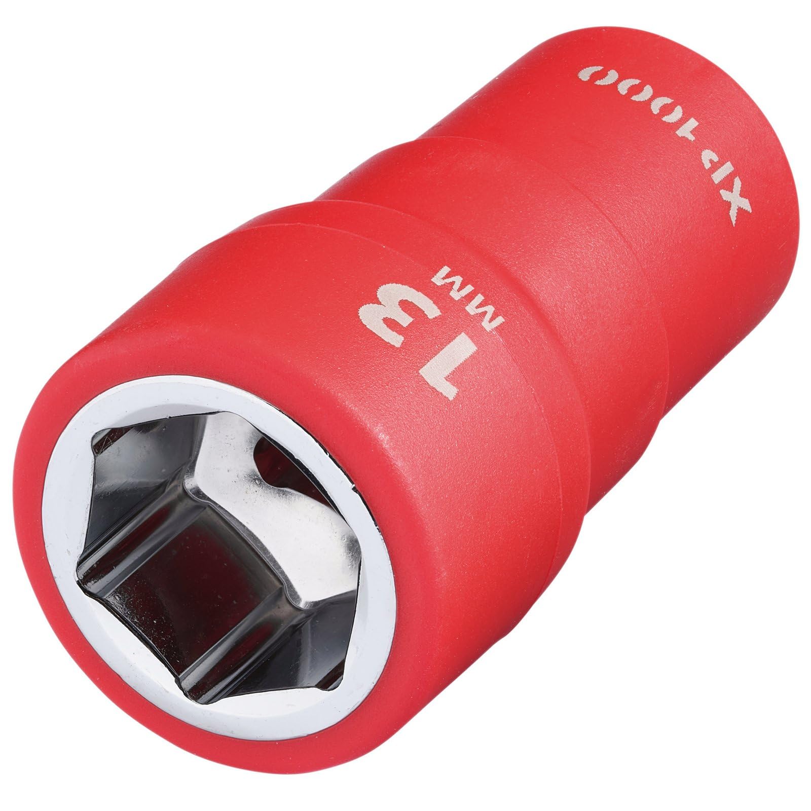 Draper XP1000 18819 VDE Socket, 1/4" Sq. Dr., 13mm