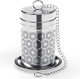 Reinmoson 304 Stainless Steel Tea Strainer 1.5" x 2.2" Extra Fine Mesh