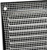 EUROPLAST 100x100mm Black Metal Air Vent Grille Cover with Insect Mesh view 4