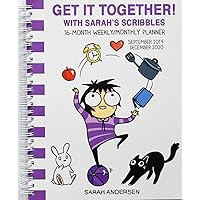 Scaricare Get It Together! With Sarah's Scribbles Monthly/Weekly Planner 2019-2020 Calendar PDF Gratis