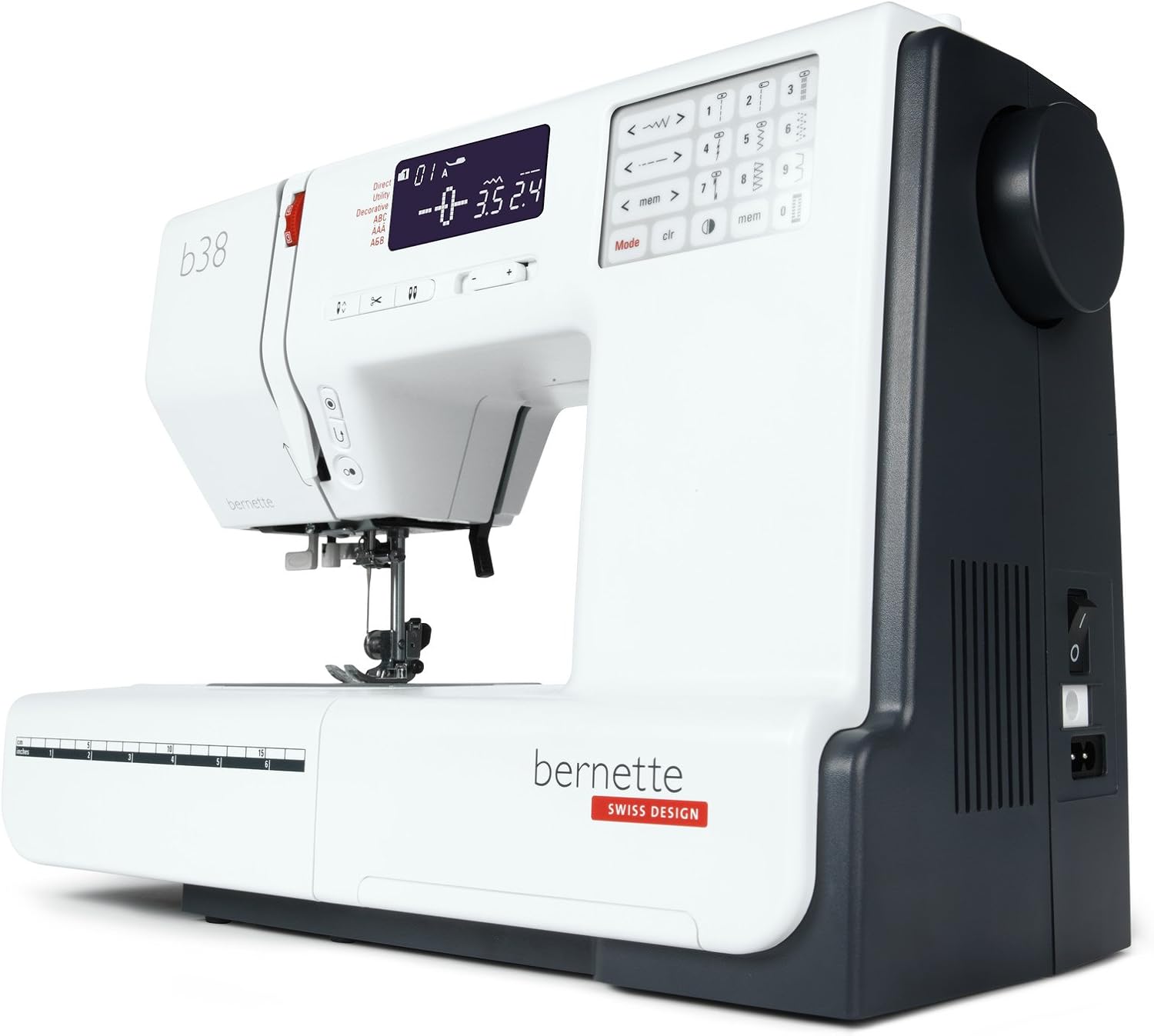 Bernina Bernette B38 Sewing Machine, White - Image 4