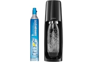 SodaStream Fizzi Sparkling Water Maker, Black