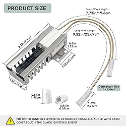 DG94-01012A Flat Igniter Fit for Samsung Ovens