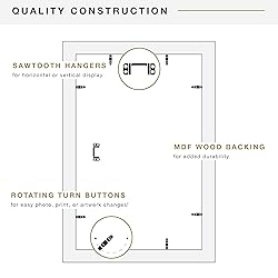 MCS Studio Gallery Classic 12x18 Picture Frame