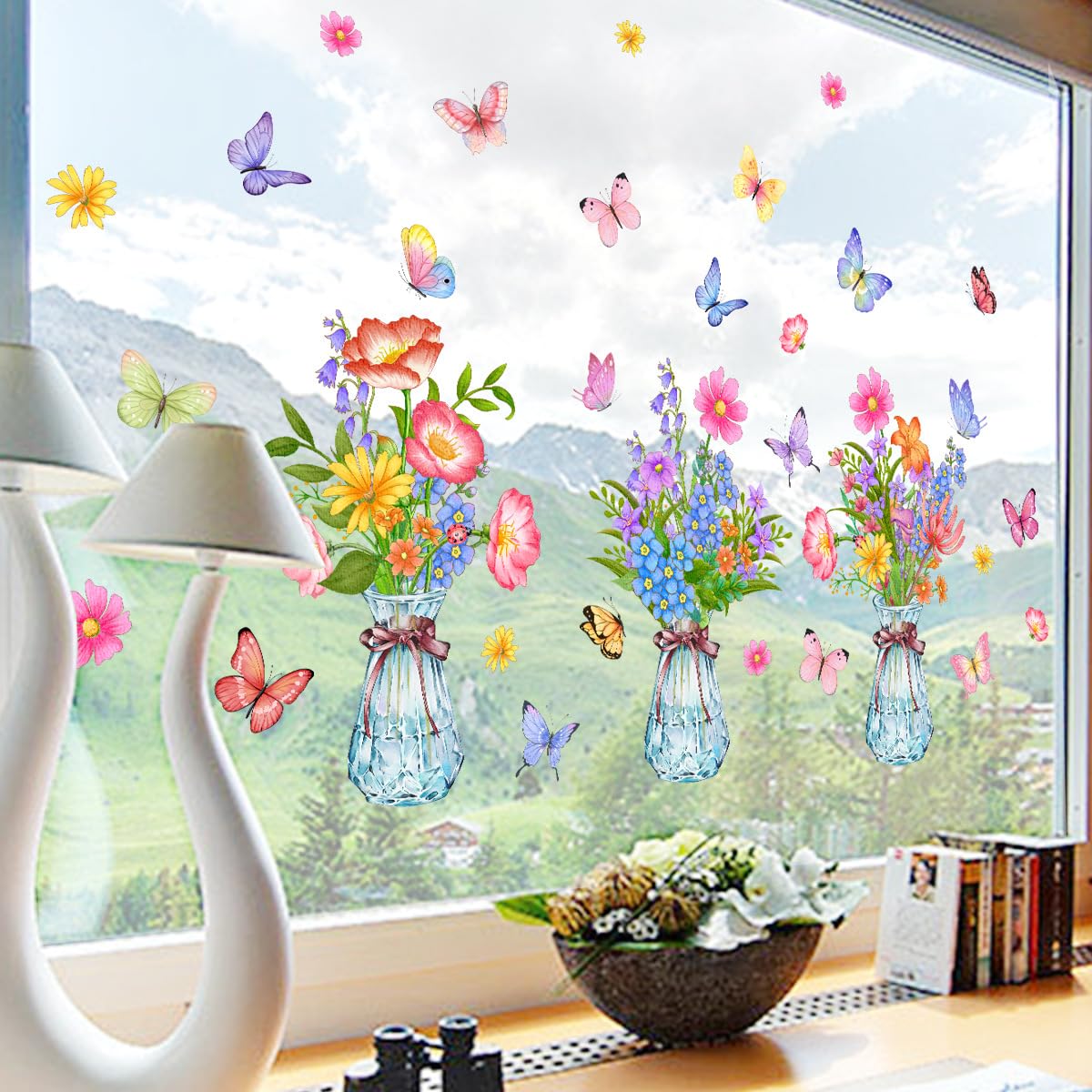 Sticker Children's Room 3D Effect Ultimate Wall Sticker Planet Plant Wall Sticker Grass Sticker