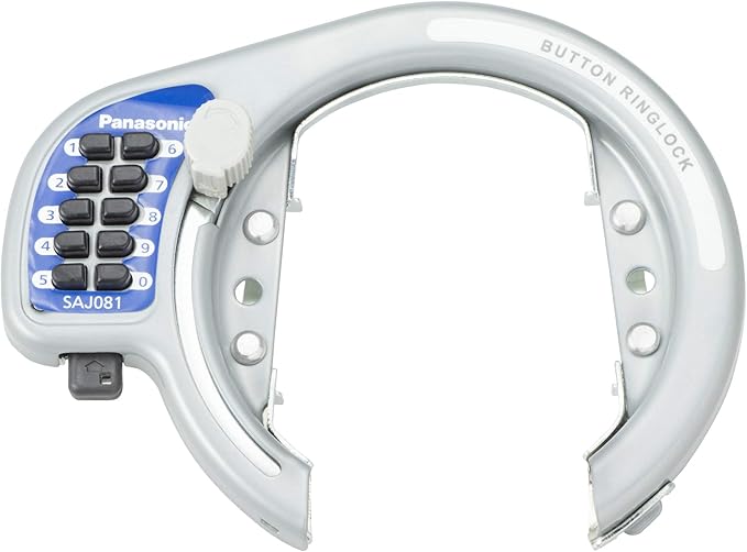 Amazon パナソニック Panasonic サークル錠 Saj081 シルバー自転車 パナソニック Panasonic スポーツ アウトドア