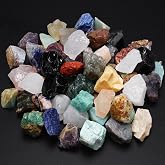 Rahato 5 lbs Rocks for Tumbling, Mix Large 1-2 Inch Tumbled Stones | Crystals and Healing Stones, Raw Gemstones for Polishing Wicca &amp; Reiki Crystal Healing, Rough Rock for Collection, Decoration