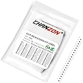 Chanzon 1200pcs 0805 SMD Resistor Kit 0-10M Ω ohm 60 Values (Each Value 20pcs) 1/8W 0.125W ±1% Tolerance Thick Film 0-10MR SM