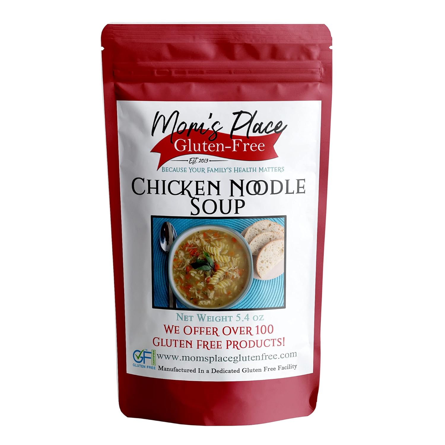 Amazon Com Gluten Free Chicken Noodle Soup Mix Packaged Noodle Soups Grocery Gourmet Food