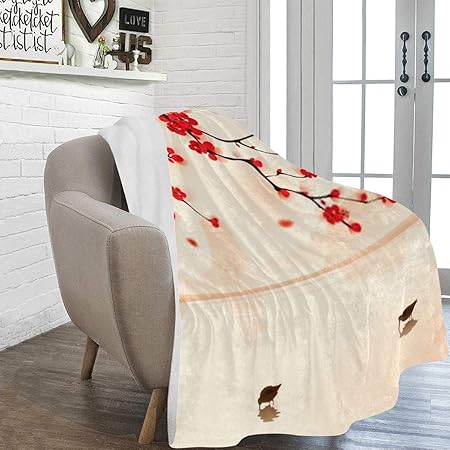 XHYYY Weiche Ultra Micro Fleece Decke Orientalische Malerei