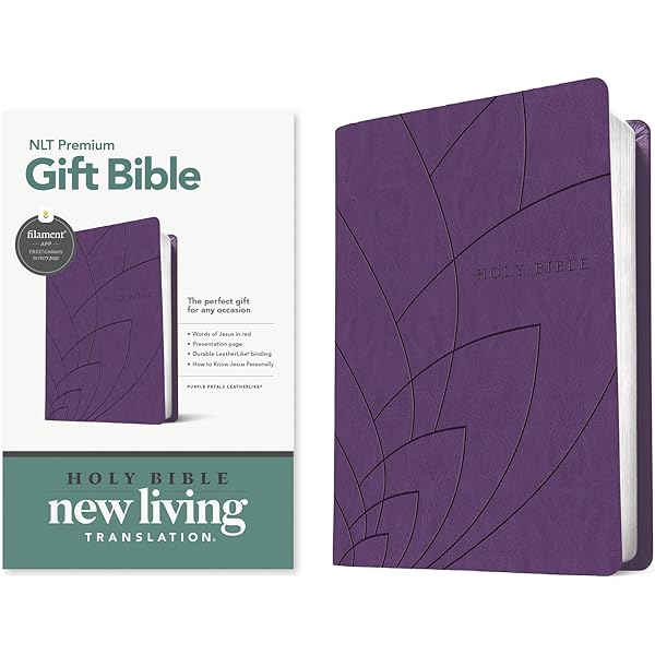 Premium Gift Bible NLT, Filament Enabled (LeatherLike, Starlight