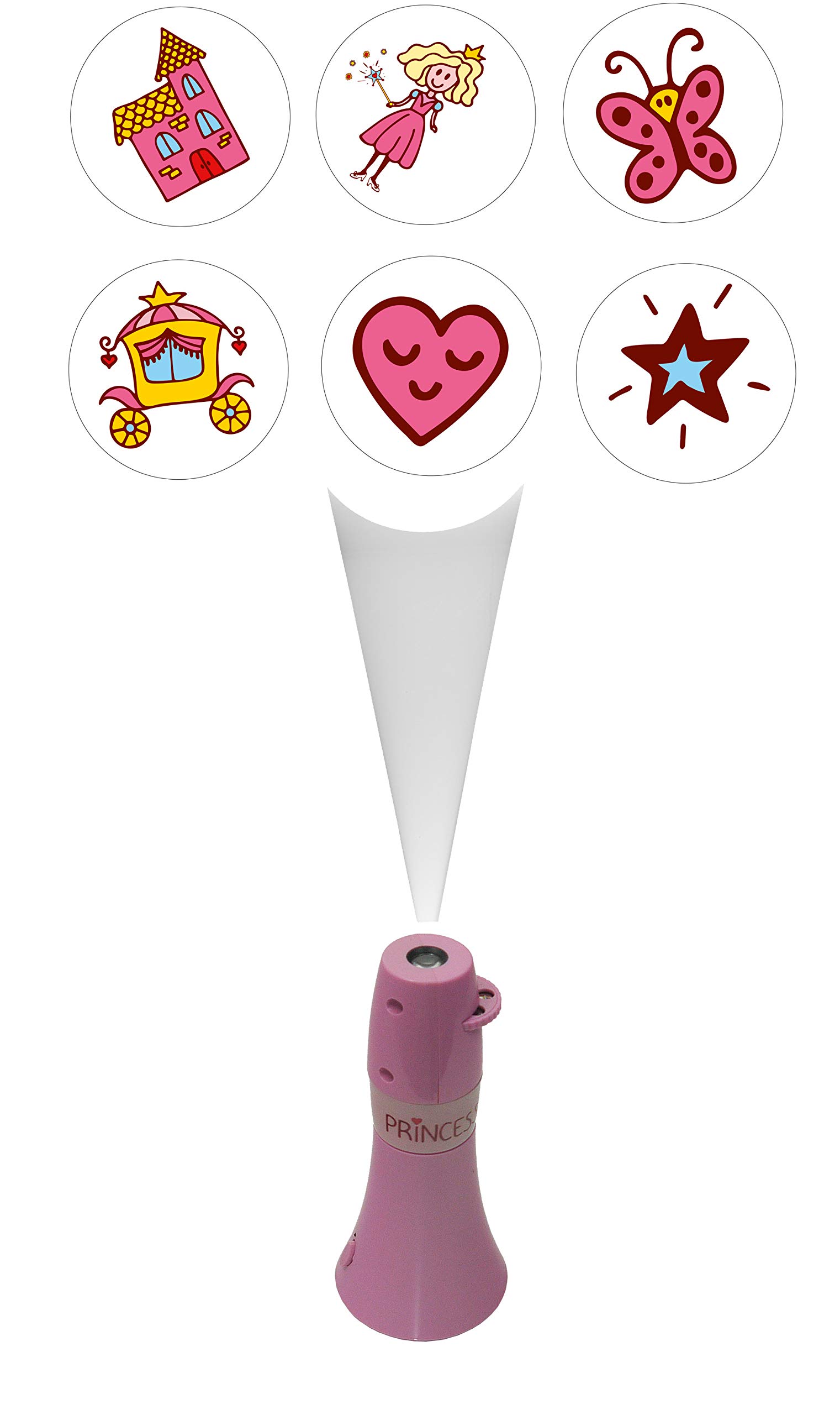 Niermann Standby 80052 Pocket Projector Princess 6 Way Pink
