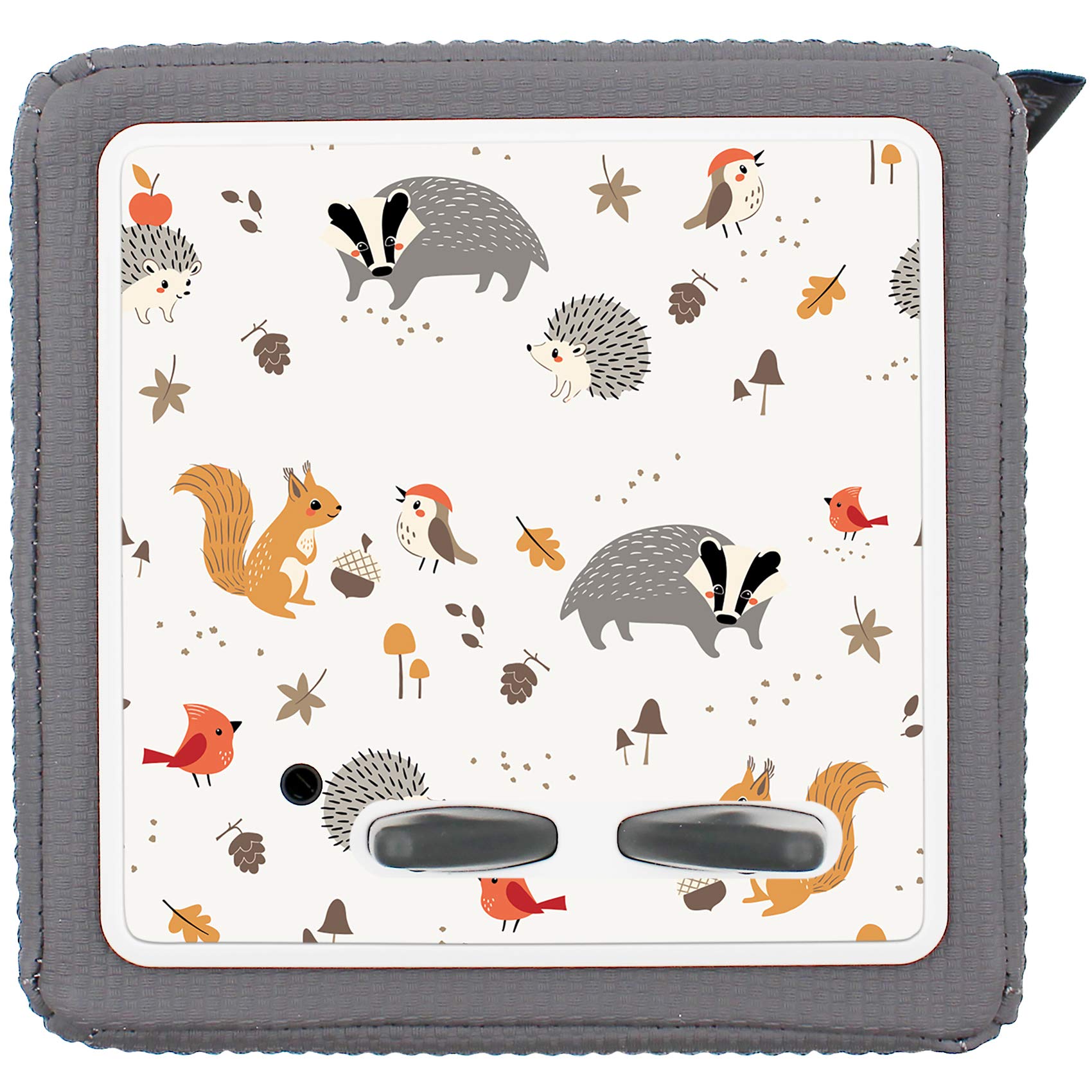 yabaduu Protective Film Cover for Toniebox Perfect Fit Self-Adhesive Child-Friendly Film Accessories for Children Toys (Y031-28 Animals of the Forest, Without Name of Choice)