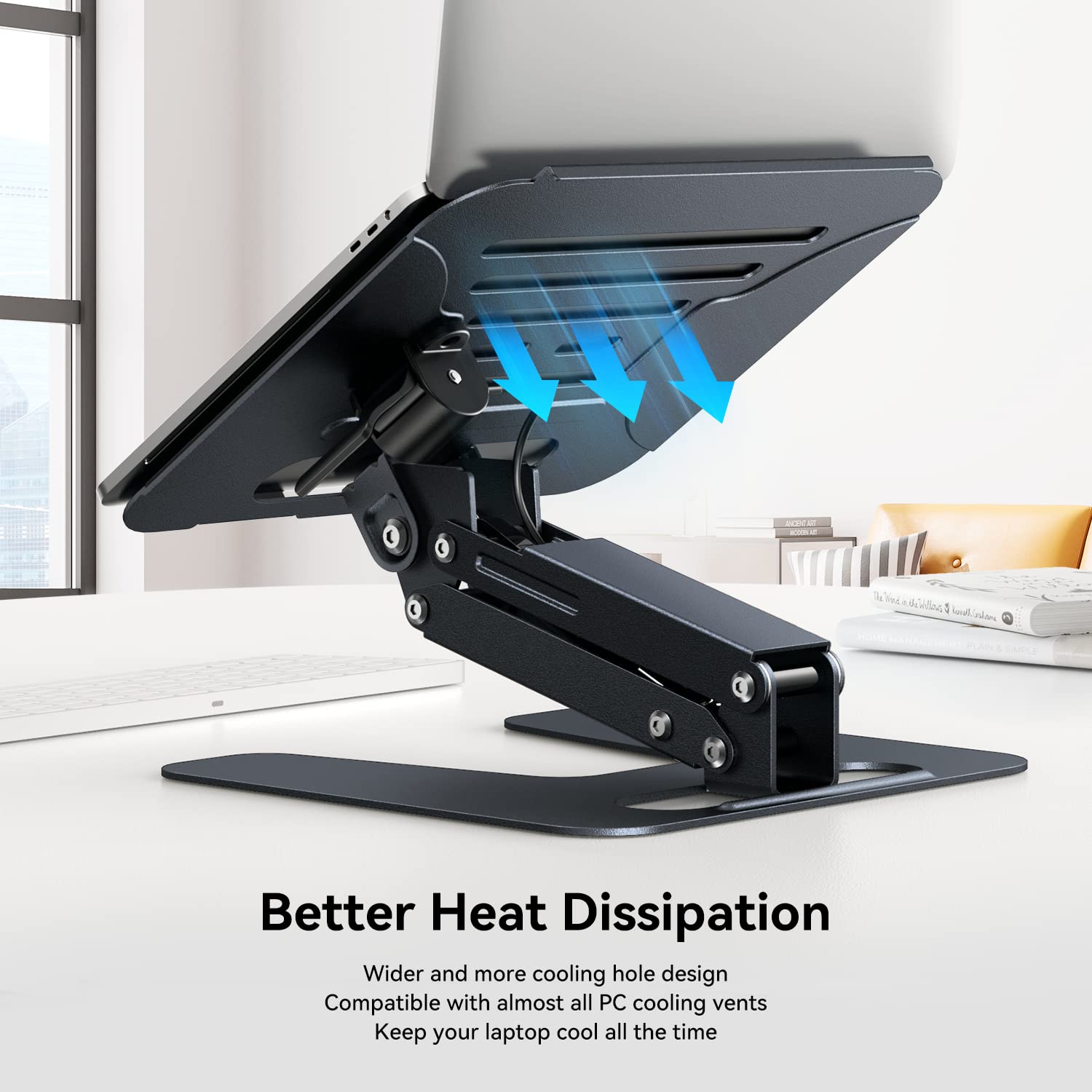 Mua GIISSMO Laptop Stand for Desk with Pneumatic Height Adjustable ...
