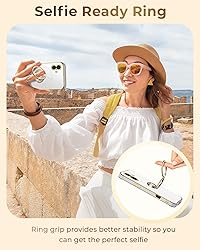 XYZ for iPhone 16 Case with Stand, Phone Case with