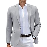 COOFANDY Mens Casual Blazer Slim Fit Sport Coats One Button Stylish Business Suit Jacket