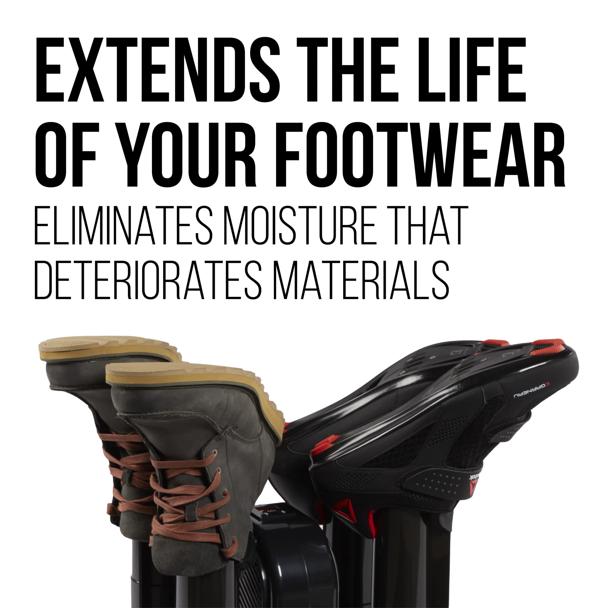 PEET, Advantage Plus 4-Shoe Electric Shoe and Boot Dryer with Fan & Heat Settings, Made in the USA