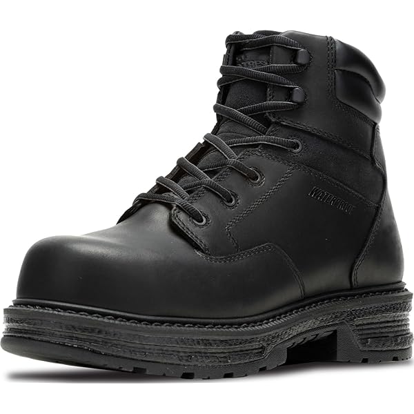 Amazon.com | HyTest Unisex Black Composite Toe, EH, Waterproof 6