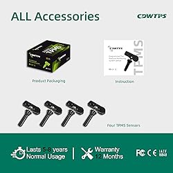 CDWTPS 13586335 GM Tire Pressure Sensor, 315MHZ