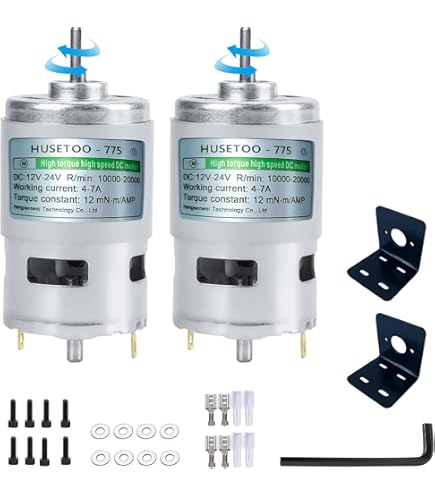 Amazon.com: GTPBAO Reduction Engine Dc Geared High Torque Motor