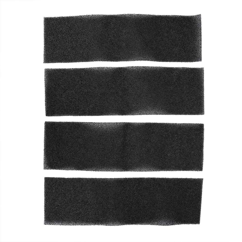 Tyenaza 4Pcs/set Carbon Activated Sponge Air Purification Activated Carbon Fiber Felt Cloth Activated Carbon Filter Cotton Mesh