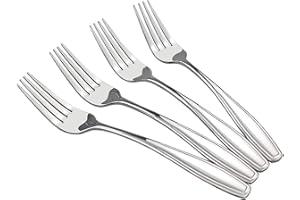 AnnkkyUS 12 Pieces Forks Stainless Steel, Dinner Forks
