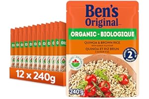 BEN'S ORIGINAL™ Organic Quinoa & Brown Rice with Garlic Flavour, 12PK CASE
