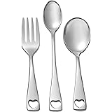 Oneida Little Love 3 Piece Baby Set,silver