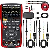 3 in 1 Handheld Oscilloscope Automotive Dual Channel 50MHz with Digital Multimeter and Signal Generator