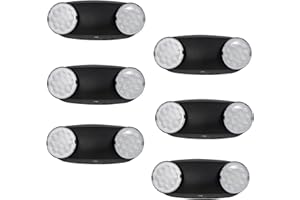 TANLUX LED Emergency Lights with Battery Backup, Hardwired Emergency Exit Light Fixtures for Business - 6 Pack(Black)