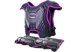 Kids Dirt Bike Protection Gear-StarknightMT Youth Motorcycle Protective Riding Gear ATV Chest Protector Motocross Armor Suit 