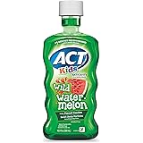 ACT Kids Anticavity Fluoride Rinse Wild Watermelon 16.9 fl. oz. Accurate Dosing Cup, Alcohol Free