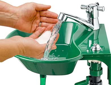 Amazon.com : Outdoor Sink and Faucet Fixture - Built-in ...