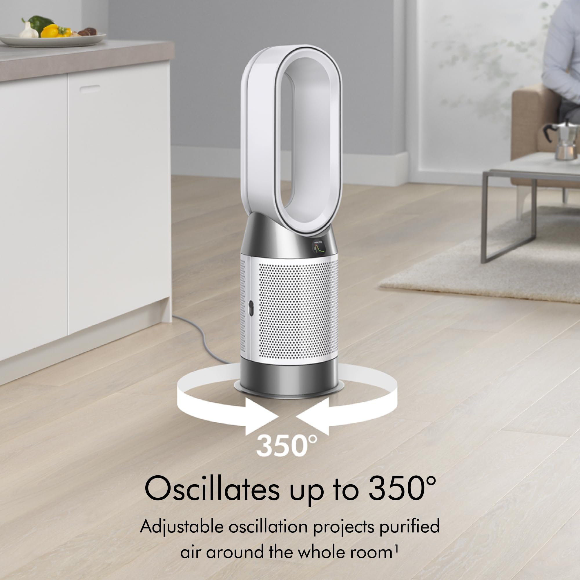Dyson Purifier Hot+Cool? Gen1 HP10 - Purifying Fan Heater (White)