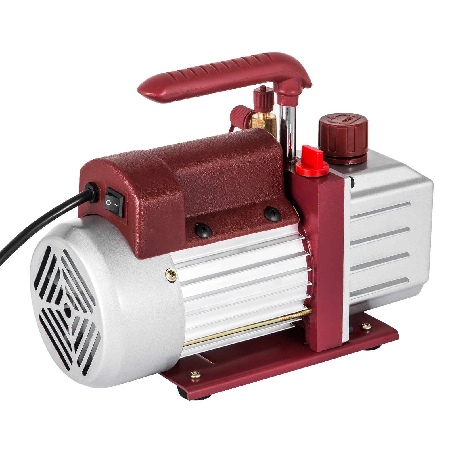 VEVOR Rotary Vane Vacuum Pump 4.5CFM 1/3HP SingleStage HVAC Auto AC