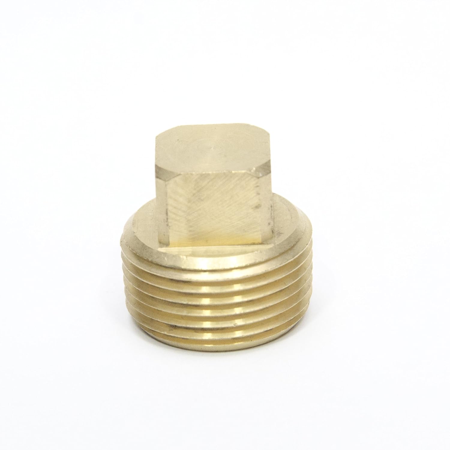 Fasparts Square Head Pipe Plug 3 4 Npt Male Mip Mpt Brass Fitting Fuel Air Water Boat Gas Oil Wog Bilge Garboard Bung