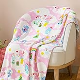 Care Bears Nostalgic Holiday Christmas Bedding Super Soft Cozy Plush Throw, 46 in x 60 in, (Officially Licensed Product) by Franco Collectibles