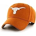 Officially Licensed Texas University Classic Team Logo Hat MVP Adjustable Structured Embroidered Cap