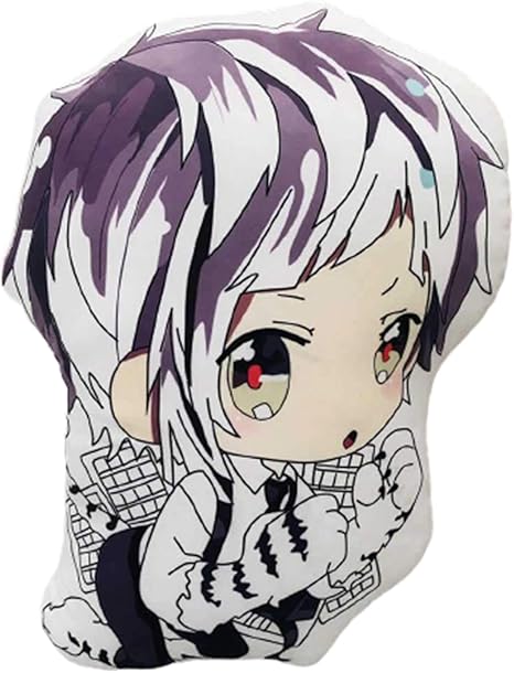 Amazon 文豪ストレイドッグス 抱き枕 クッション ぬいぐるみ 人形 中島敦 なかじま あつし アニメ キャラクター 萌えグッズ おもちゃ かわいい 柔らかい 寝具 ギフト クリスマスプレゼント 約45cm アニメ 萌えグッズ 通販