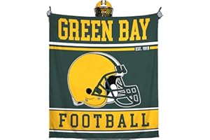 KNEENOW Football Blanket for Men Women Football Lovers Gifts Soft Flannel Warm Throw Blanket Football Style Travel Blanket for Men Football Fans Blankets for Sofa Bed Bedroom Living Room 50x60 Inch