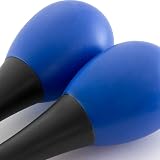 Tiger MAR28-BL Mini Egg Maracas Childrens Percussion Shaker Blue Pair view 3