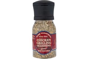 OLDE THOMPSON SINCE 1944 Olde Thompson Chicken Grilling Seasoning Grinder, Rosemary Spice Blend with a Hint of Citrus, 3.75 Ounce