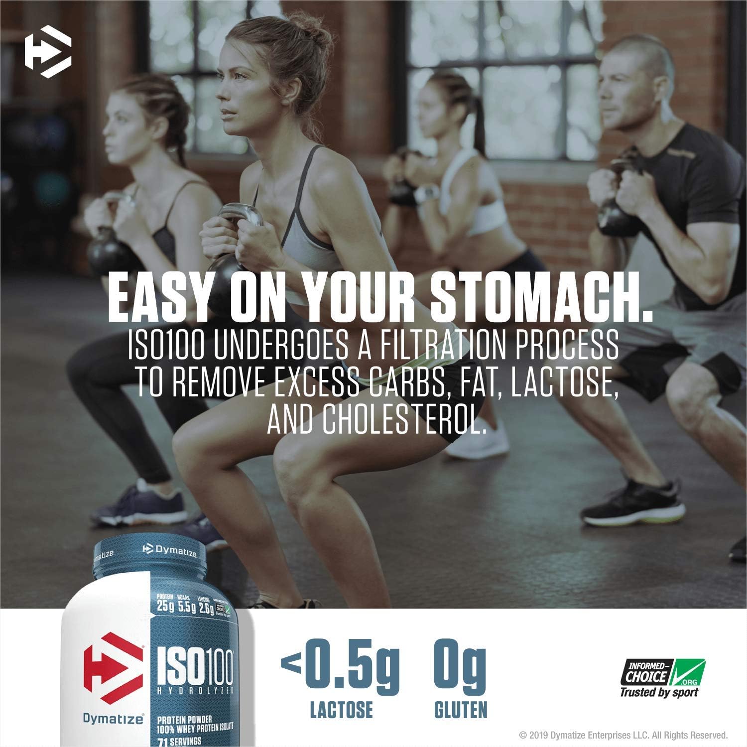 Dymatize ISO100 Hydrolyzed Protein Powder, 100% Whey Isolate Protein, 25g of Protein, 5.5g BCAAs, Gluten Free, Fast Absorbing, Easy Digesting, Fruity Pebbles, 1.6 Pound: Health & Personal Care
