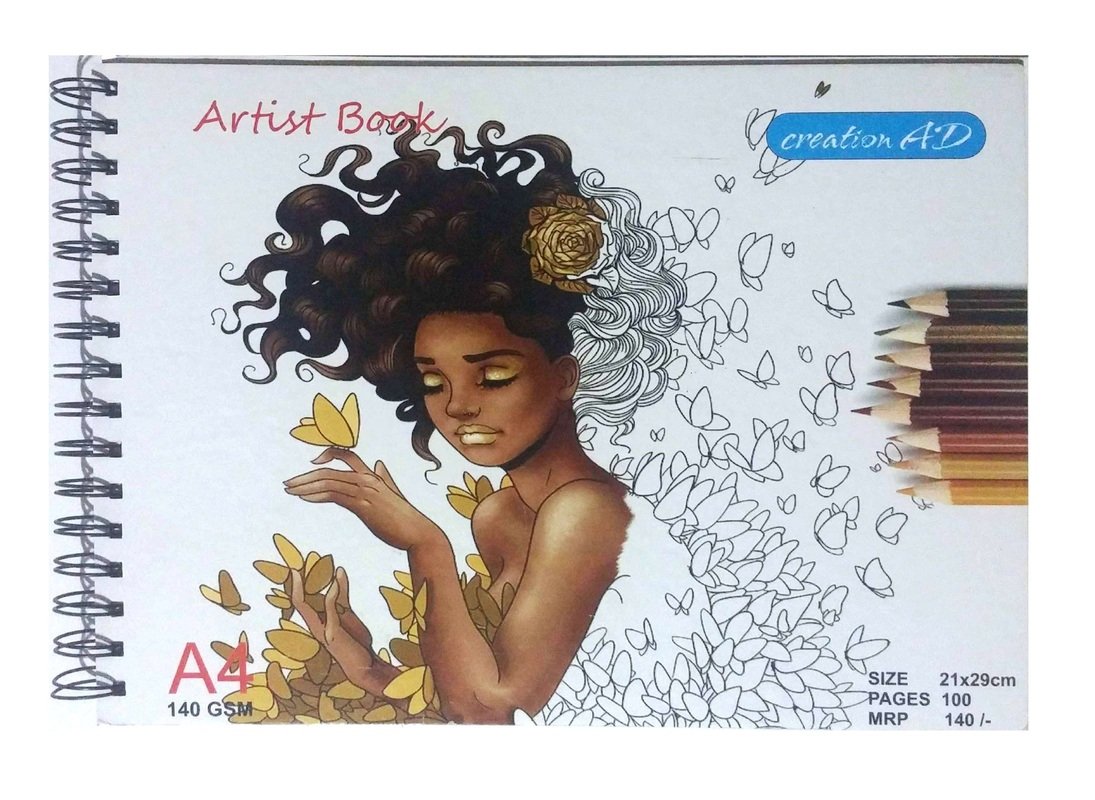 Artist Drawing Book Size A4 21 X 29 Cm Amazon In Office Products