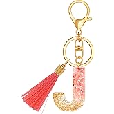 TTYY Initial Letter Keychain for Women Birthday Gift,Backpack,Purses,and Phone Cases