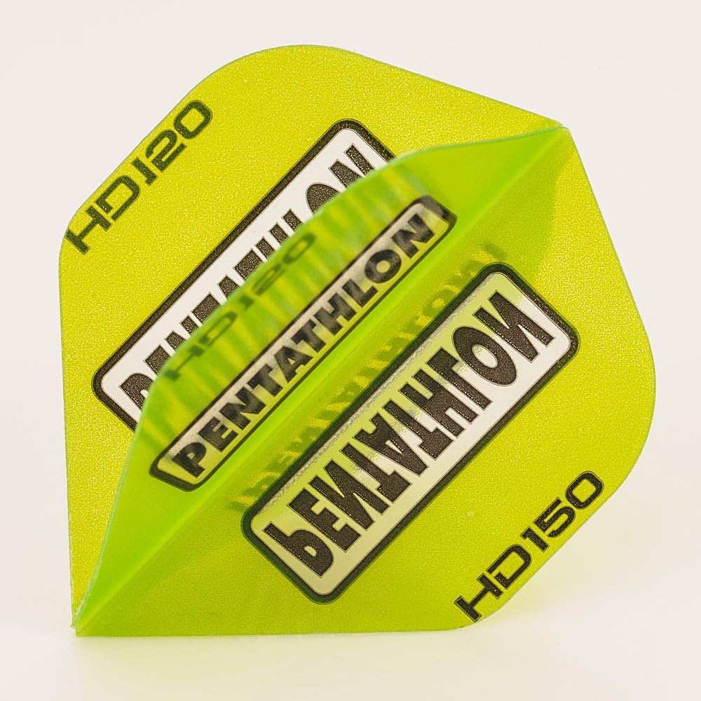5 x Sets of Pentathlon GRÜN Super Tough HD150 Dart Flights