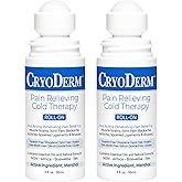 Cryoderm Pain Relieving Cold Therapy Roll-on, 3oz. - 2 Count