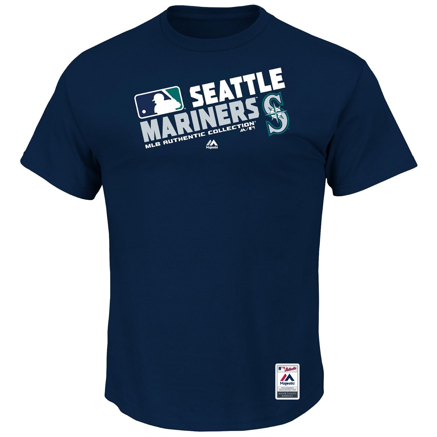 Seattle Mariners Navy Team Choice TShirt Small Clothing