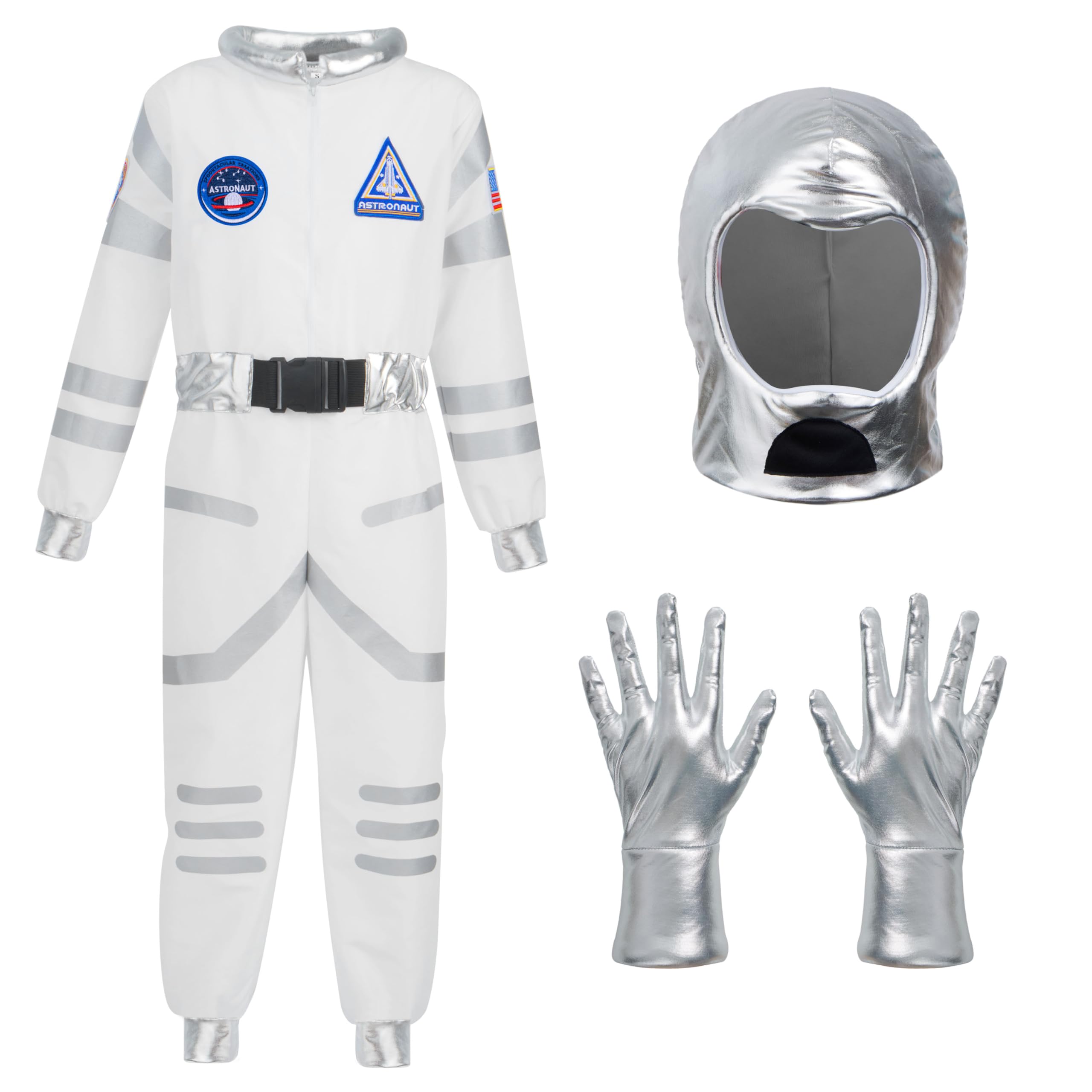 Spooktacular Creations Astronaut Costume for Kids, Astronaut Helmet, Space Suit, Halloween Costume for Boys Girls 3T